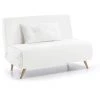 Kave Home - Canapé-lit Tupana 2 Places Blanc En Polyuréthane Et Pieds En Bois Massif De Hêtre - Blanc 2 Kave Home - Canapé-lit Tupana 2 Places Blanc En Polyuréthane Et Pieds En Bois Massif De Hêtre - Blanc -KAVE HOME Soldes 2022 12368901 1