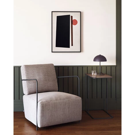 Kave Home - Table D'appoint Vinker G Rectangulaire 56 X 33 Cm De Metal Et Cobre Con Structure En Acier Noir - Cuivre 5 Kave Home - Table D'appoint Vinker G Rectangulaire 56 X 33 Cm De Metal Et Cobre Con Structure En Acier Noir - Cuivre – Image 3