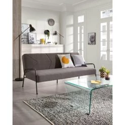 Kave Home - Table Basse Burano Transparent Rectangulaire 120 X 60 Cm En Verre Trempé - Transparent -KAVE HOME Soldes 2022 12369132 3