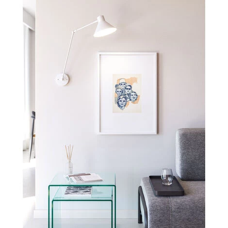 Kave Home - Applique Dione Blanc En Acier - Blanc 4 Kave Home - Applique Dione Blanc En Acier - Blanc – Image 2