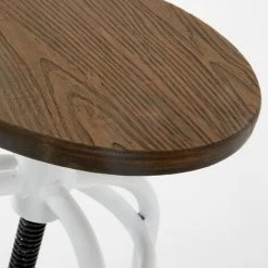 Kave Home - Tabouret De Bar Malira Blanc Avec Hauteur Réglable 66-84 Cm, Assise En Bois De Bambou Et Pied En Acier - Blanc 7 Kave Home - Tabouret De Bar Malira Blanc Avec Hauteur Réglable 66-84 Cm, Assise En Bois De Bambou Et Pied En Acier - Blanc -KAVE HOME Soldes 2022 12369451 2