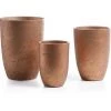 Kave Home - Lot De 3 Cache-pots Low Cuivre En Ciment Pour Usage Intérieur Et Extérieur - Cuivre 1 Kave Home - Lot De 3 Cache-pots Low Cuivre En Ciment Pour Usage Intérieur Et Extérieur - Cuivre -KAVE HOME Soldes 2022 12369512 1