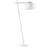 Kave Home - Lampadaire Aimy Blache En Acier, Bois De Hêtre Et 100% Coton - Blanc 2 Kave Home - Lampadaire Aimy Blache En Acier, Bois De Hêtre Et 100% Coton - Blanc -KAVE HOME Soldes 2022 12369567 1