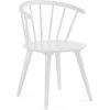 Kave Home - Chaise De Salle à Manger Trise Blanc En Bois Massif De Caoutchouc - Blanc 1 Kave Home - Chaise De Salle à Manger Trise Blanc En Bois Massif De Caoutchouc - Blanc -KAVE HOME Soldes 2022 12369595 1