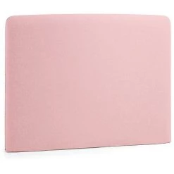 Kave Home - Tète De Lit Dyla Rose 108 X 76 Cm En Bois Et Mousse De Polyuréthane Rembourré Avec Tissu Traitement Anti-taches Pour Lit De 90 Cm - Rose