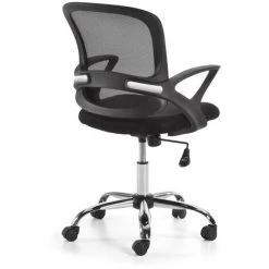 Kave Home - Chaise De Bureau Tangier Noire Avec Accoudoirs Et Roulettes 9 Kave Home - Chaise De Bureau Tangier Noire Avec Accoudoirs Et Roulettes -KAVE HOME Soldes 2022 12369799 3