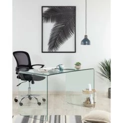 Kave Home - Chaise De Bureau Tangier Noire Avec Accoudoirs Et Roulettes 10 Kave Home - Chaise De Bureau Tangier Noire Avec Accoudoirs Et Roulettes -KAVE HOME Soldes 2022 12369799 4