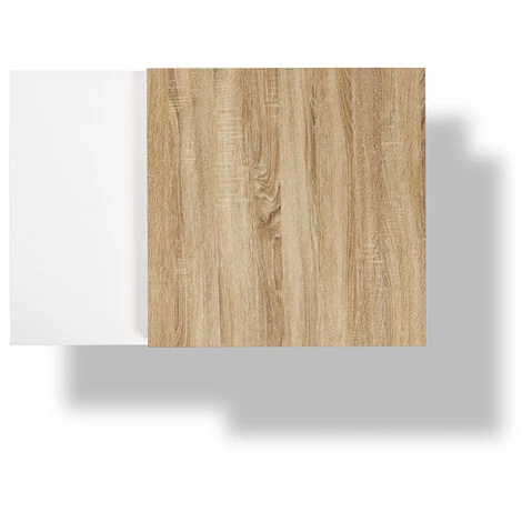 Kave Home - Table Basse Extensible Kiu 70 (106) X 70 Cm En Bois - Naturel 4 Kave Home - Table Basse Extensible Kiu 70 (106) X 70 Cm En Bois - Naturel – Image 2