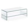 Kave Home - Table Basse Burano Transparent Rectangulaire 110 X 50 Cm En Verre Trempé Avec Plateau - Transparent 1 Kave Home - Table Basse Burano Transparent Rectangulaire 110 X 50 Cm En Verre Trempé Avec Plateau - Transparent -KAVE HOME Soldes 2022 12369814 1