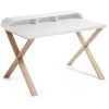 Kave Home - Bureau Working Blanc Rectangulaire 120 X 79 Cm Avec Structure En Bois De Frêne Et Rangement - Blanc 1 Kave Home - Bureau Working Blanc Rectangulaire 120 X 79 Cm Avec Structure En Bois De Frêne Et Rangement - Blanc -KAVE HOME Soldes 2022 12369904 1