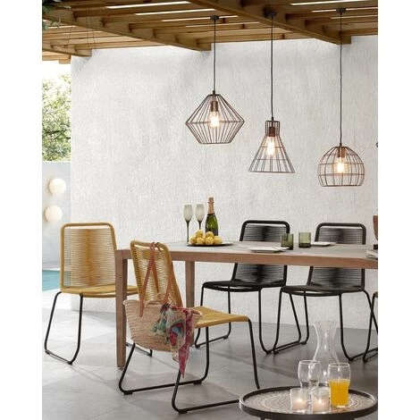 Kave Home - Suspension Boop Noir 1 Ampoule En Acier - Noir 4 Kave Home - Suspension Boop Noir 1 Ampoule En Acier - Noir – Image 2