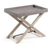 Kave Home - Table D'appoint Pliable Merida Rectangulaire 55 X 35 Cm En Ciment Avec Structure En Bois Massif D'acacia Pour Usage Intérieur Et Extérieur - Gris 1 Kave Home - Table D'appoint Pliable Merida Rectangulaire 55 X 35 Cm En Ciment Avec Structure En Bois Massif D'acacia Pour Usage Intérieur Et Extérieur - Gris -KAVE HOME Soldes 2022 12370143 1