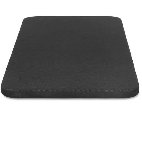 Kave Home - Base De Lit Under Noir 90 X 190 Cm Avec Structure Métallique Rembourrée Avec Tissu 3D Antidérapant Et Respirant - Noir 3 Kave Home - Base De Lit Under Noir 90 X 190 Cm Avec Structure Métallique Rembourrée Avec Tissu 3D Antidérapant Et Respirant - Noir