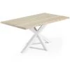 Kave Home - Table De Salle à Manger Argo Rectangulaire 220 X 100 Cm En Bois De Chêne Et Pieds En Acier Blanc - Naturel 1 Kave Home - Table De Salle à Manger Argo Rectangulaire 220 X 100 Cm En Bois De Chêne Et Pieds En Acier Blanc - Naturel -KAVE HOME Soldes 2022 12370660 1
