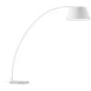 Kave Home - Lampadaire Juhe Blache En Acier Et Base En Marbre - Blanc -KAVE HOME Soldes 2022 12370732 1