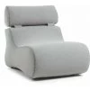 Kave Home - Fauteuil Club Gris Avec Appui-tête Et Tapissé En Tissu Anti-tâches - Gris -KAVE HOME Soldes 2022 12370739 1