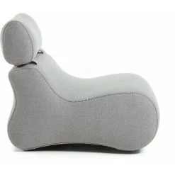 Kave Home - Fauteuil Club Gris Avec Appui-tête Et Tapissé En Tissu Anti-tâches - Gris 9 Kave Home - Fauteuil Club Gris Avec Appui-tête Et Tapissé En Tissu Anti-tâches - Gris -KAVE HOME Soldes 2022 12370739 3