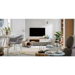 Kave Home - Fauteuil Club Gris Avec Appui-tête Et Tapissé En Tissu Anti-tâches - Gris 10 Kave Home - Fauteuil Club Gris Avec Appui-tête Et Tapissé En Tissu Anti-tâches - Gris -KAVE HOME Soldes 2022 12370739 4