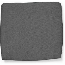 Kave Home - Coussin De Chaise Robert Gris Foncé Rectangulaire 44 X 40 Cm En Tissu Déhoussable - Gris