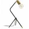 Kave Home - Lampe De Table Jana Noire Et Doré En Acier Et Laiton - Noir 1 Kave Home - Lampe De Table Jana Noire Et Doré En Acier Et Laiton - Noir -KAVE HOME Soldes 2022 12370941 1