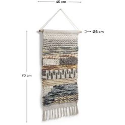 Kave Home - Tapisserie Murale Exist 40 X 70 Cm - Multicolore 7 Kave Home - Tapisserie Murale Exist 40 X 70 Cm - Multicolore -KAVE HOME Soldes 2022 12371346 3