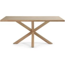 Kave Home - Table De Salle à Manger Argo Rectangulaire 180 X 100 Cm En Mélamine Et Pieds En Acier - Naturel 7 Kave Home - Table De Salle à Manger Argo Rectangulaire 180 X 100 Cm En Mélamine Et Pieds En Acier - Naturel -KAVE HOME Soldes 2022 12371481 2