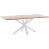 Kave Home - Table De Salle à Manger Argo Rectangulaire 180 X 100 Cm En Mélamine Et Pieds En Acier Blanc - Naturel 1 Kave Home - Table De Salle à Manger Argo Rectangulaire 180 X 100 Cm En Mélamine Et Pieds En Acier Blanc - Naturel -KAVE HOME Soldes 2022 12371483 1