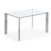 Kave Home - Table De Salle à Manger Spot Rectangulaire 142 X 92 Cm En Verre Et Pieds En Acier - Transparent 1 Kave Home - Table De Salle à Manger Spot Rectangulaire 142 X 92 Cm En Verre Et Pieds En Acier - Transparent -KAVE HOME Soldes 2022 12371563 1