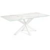 Kave Home - Table De Salle à Manger Argo Rectangulaire 160 X 90 Cm En Porcelaine Kalos Blanc Et Pieds En Acier Blanc - Blanc 1 Kave Home - Table De Salle à Manger Argo Rectangulaire 160 X 90 Cm En Porcelaine Kalos Blanc Et Pieds En Acier Blanc - Blanc -KAVE HOME Soldes 2022 12371616 1