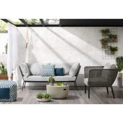 Kave Home - Set De 2 Vases Marta Gris Et Beige En Ciment Pour Usage Intérieur Et Extérieur - Gris 7 Kave Home - Set De 2 Vases Marta Gris Et Beige En Ciment Pour Usage Intérieur Et Extérieur - Gris -KAVE HOME Soldes 2022 12371668 3