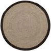Kave Home - Tapis Saht Beige Et Noir Rond Ø 150 Cm En Jute Naturel - Naturel 1 Kave Home - Tapis Saht Beige Et Noir Rond Ø 150 Cm En Jute Naturel - Naturel -KAVE HOME Soldes 2022 12371713 1