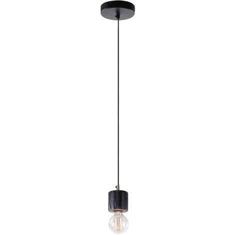 Kave Home - Suspension Campus Noir 1 Ampoule En Marbre - Noir 4 Kave Home - Suspension Campus Noir 1 Ampoule En Marbre - Noir – Image 2