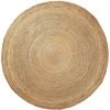 Kave Home - Tapis Doc Rond Ø 200 Cm En Jute Naturel - Naturel
