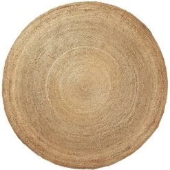 Kave Home - Tapis Doc Rond Ø 200 Cm En Jute Naturel - Naturel