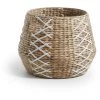 Kave Home - Panier Mode Naturel Et Blanc En Jacinthe D'eau Naturelle Tressé - Naturel 2 Kave Home - Panier Mode Naturel Et Blanc En Jacinthe D'eau Naturelle Tressé - Naturel -KAVE HOME Soldes 2022 12391604 1