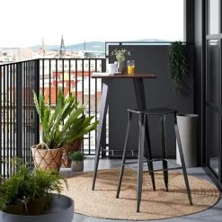 Kave Home - Tabouret De Bar Gluke Graphite 78 Cm En Acier Pour Usage Intérieur Et Extérieur - Gris 8 Kave Home - Tabouret De Bar Gluke Graphite 78 Cm En Acier Pour Usage Intérieur Et Extérieur - Gris -KAVE HOME Soldes 2022 12433003 3