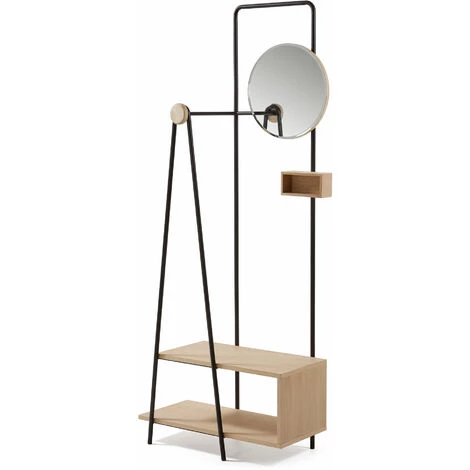 Kave Home - Portant Angelo 76 X 191 Cm - Naturel 5 Kave Home - Portant Angelo 76 X 191 Cm - Naturel – Image 3