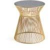Kave Home - Table D'appoint Jolene Ø 40 Cm - Doré 2 Kave Home - Table D'appoint Jolene Ø 40 Cm - Doré -KAVE HOME Soldes 2022 12436195 1