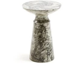 Kave Home - Table D'appoint Kesbury Ø 33 Cm - Gris