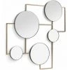 Kave Home - Miroir Platte En Métal 81 X 83 Cm - Doré 1 Kave Home - Miroir Platte En Métal 81 X 83 Cm - Doré -KAVE HOME Soldes 2022 12436278 1