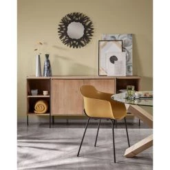 Kave Home - Chaise Khasumi Moutarde - Moutarde 10 Kave Home - Chaise Khasumi Moutarde - Moutarde -KAVE HOME Soldes 2022 12436307 4