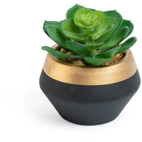 Kave Home - Plante Artifcielle Consolva - Doré 3 Kave Home - Plante Artifcielle Consolva - Doré