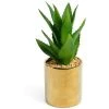 Kave Home - Plante Artificielle Agave - Doré 1 Kave Home - Plante Artificielle Agave - Doré -KAVE HOME Soldes 2022 12436339 1