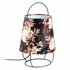Kave Home - Lampe De Table Beattie - Noir