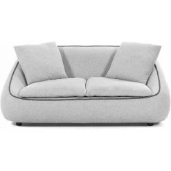 Kave Home - Canapé Safira 2 Places Gris Clair 180 Cm - Gris -KAVE HOME Soldes 2022 12436401 2