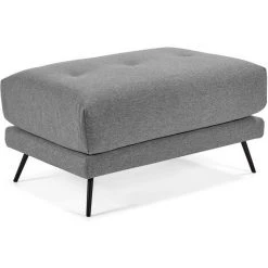 Kave Home - Reposes-pied Sahira 80 X 60 Cm Gris - Gris