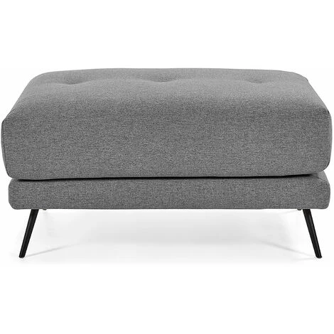 Kave Home - Reposes-pied Sahira 80 X 60 Cm Gris - Gris 4 Kave Home - Reposes-pied Sahira 80 X 60 Cm Gris - Gris – Image 2