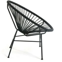 Kave Home - Fauteuil Samantha Noir - Noir 7 Kave Home - Fauteuil Samantha Noir - Noir -KAVE HOME Soldes 2022 12436415 2