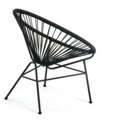 Kave Home - Fauteuil Samantha Noir - Noir 8 Kave Home - Fauteuil Samantha Noir - Noir -KAVE HOME Soldes 2022 12436415 3