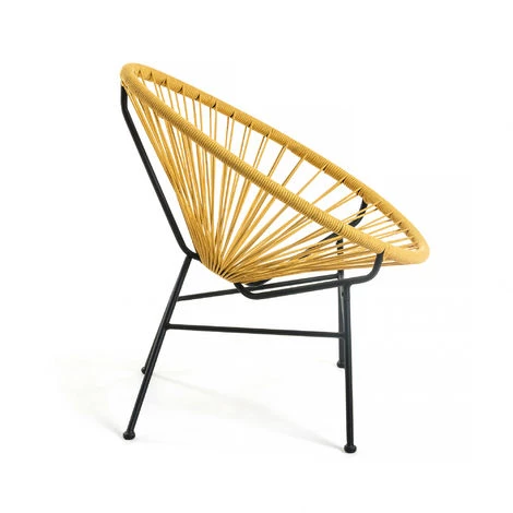 Kave Home - Fauteuil Samantha Moutarde - Moutarde 4 Kave Home - Fauteuil Samantha Moutarde - Moutarde – Image 2